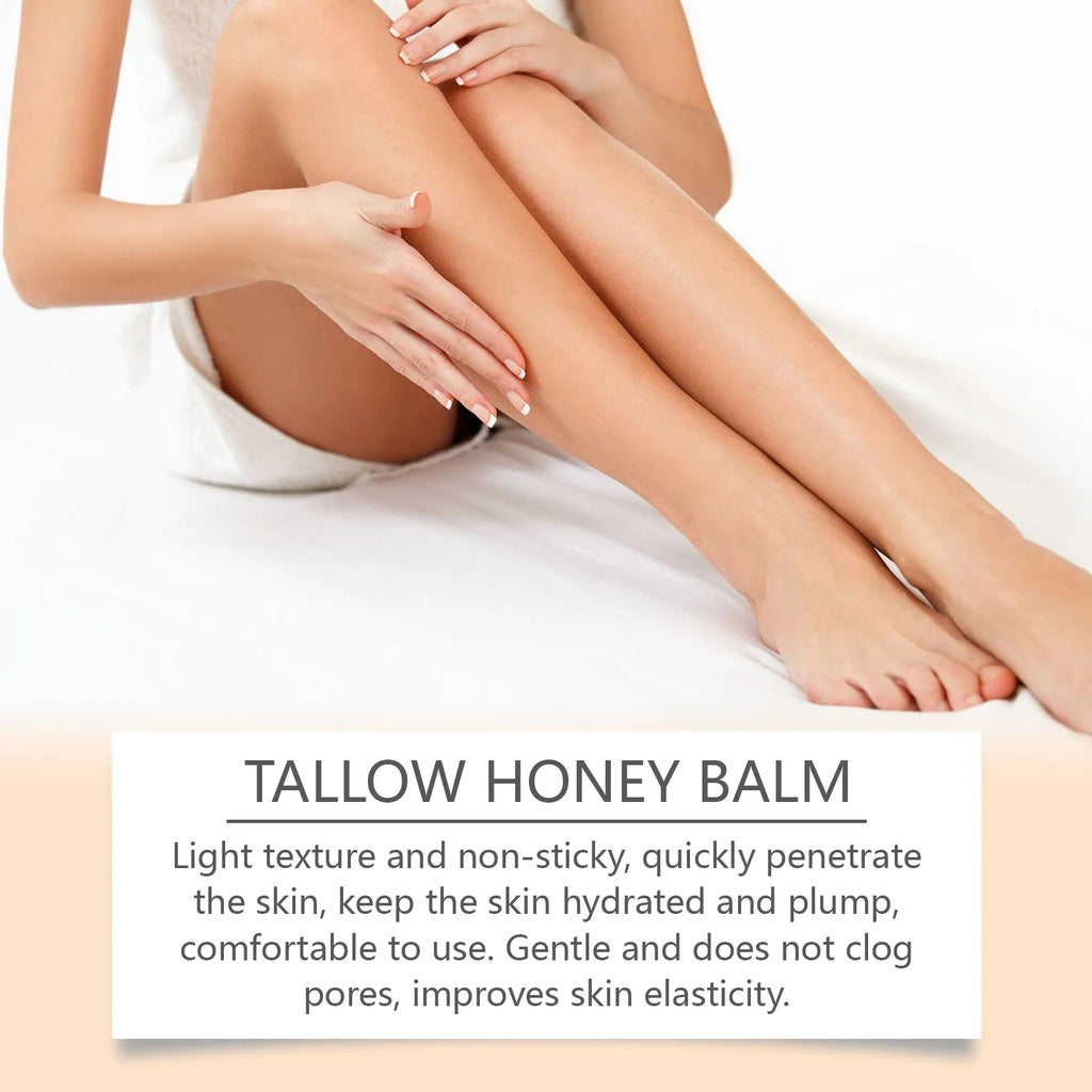 Tallow Honey Cream Glow Hydrating Skin Improve Elasticity Soft Bleaching Improve Dullness Firming Face Body Moisturizer Lotion Essential Avenue
