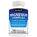 Magnesium Complex - Magnesium Glycinate, Magnesium Malate, Supports Muscle, Bone Health, Sleep Quality, Relieves Anxiety Essential Avenue