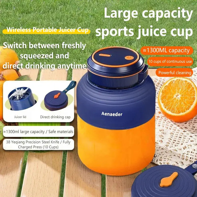 JuiceGo™ Portable Blender 🍓⚡ — Fresh Juice Anywhere Anytime Super Factory Home Appliance Dropshipping Store