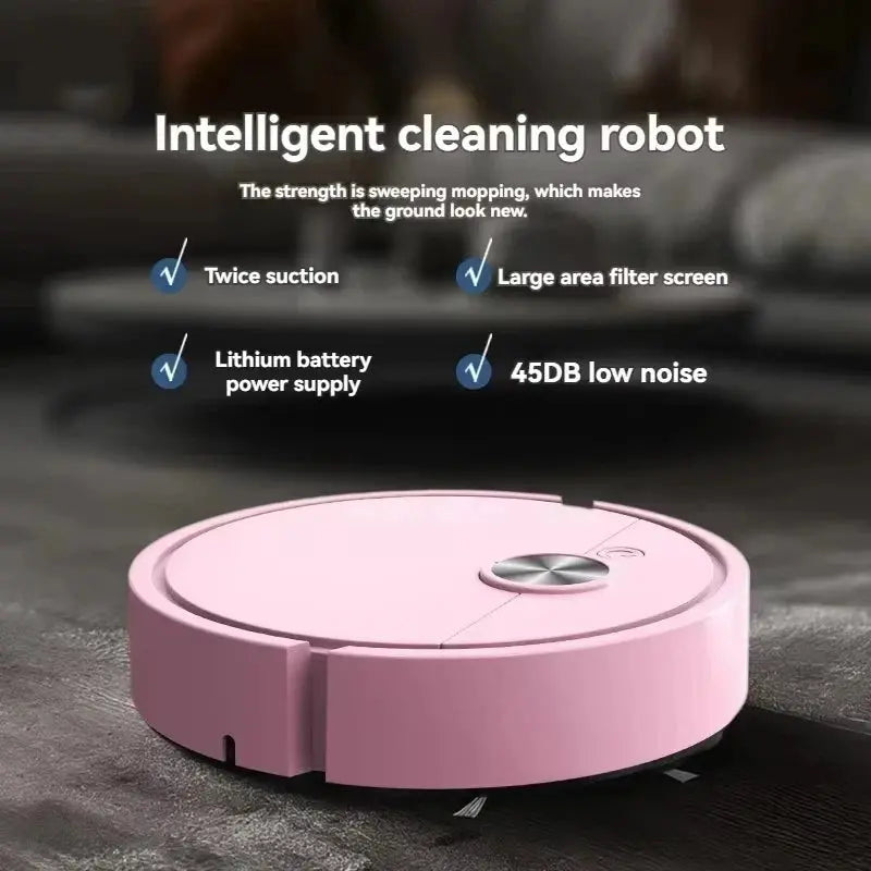 CleanBot™ Mini Vacuum 🤖✨ — Sweep, Vacuum & Mop in One Kinomoto Homelife Store
