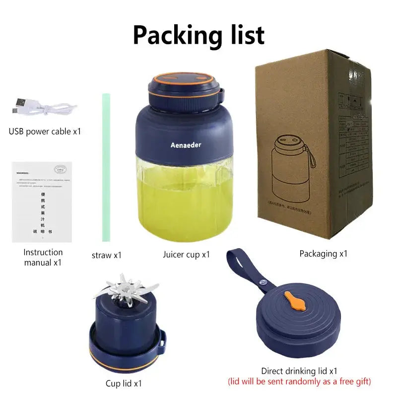 JuiceGo™ Portable Blender 🍓⚡ — Fresh Juice Anywhere Anytime Super Factory Home Appliance Dropshipping Store