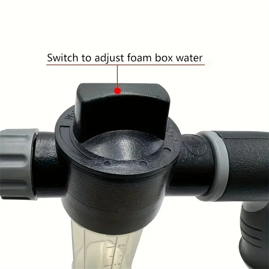 Portable High-Pressure Water Gun Adjustable Metal Cleaning Car Wash Machine Garden Watering Hose Nozzle Sprinkler Foam Water Gun Essential Avenue